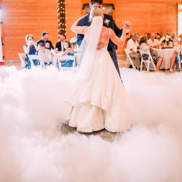 Dancing on clouds during the first dance, by More Than Just Music