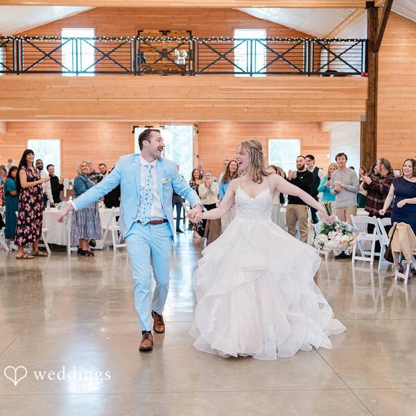 Grand entrance into the barn