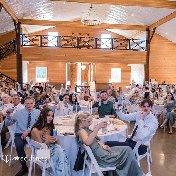 Toasts with the loft above